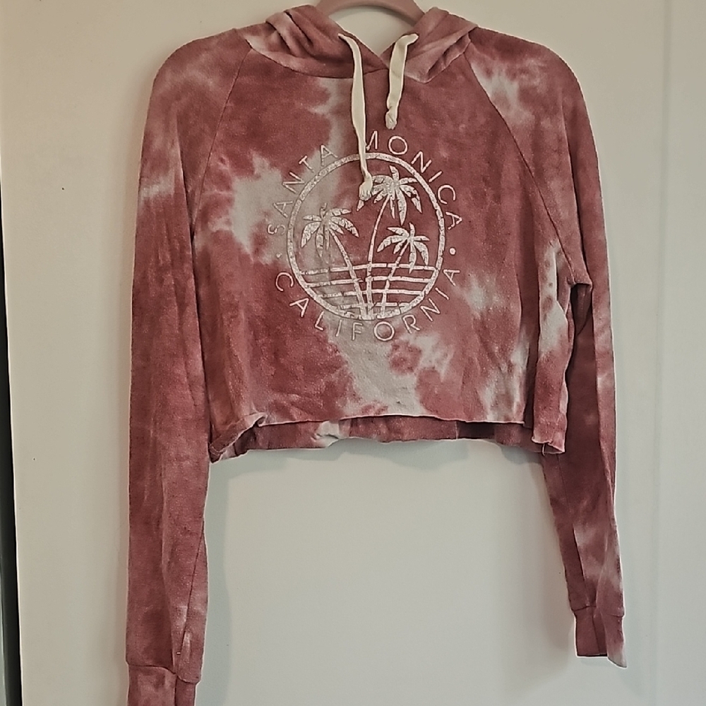 Santa Monica California Tie-Dye Hoodie